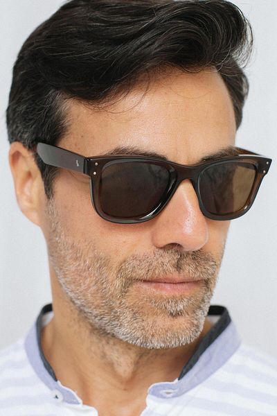 Bilge Karga Belen Brown Men's Sunglasses