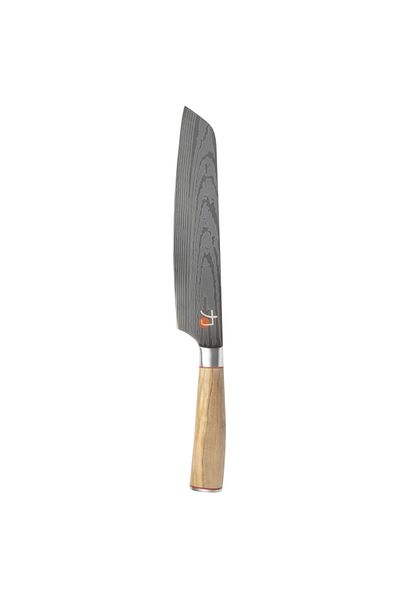 MasterPro Nakiri knife TETSU 20 cm stainless steel wood