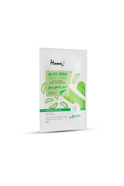 Homm Life Aloe Vera Kağıt Yüz Maskesi