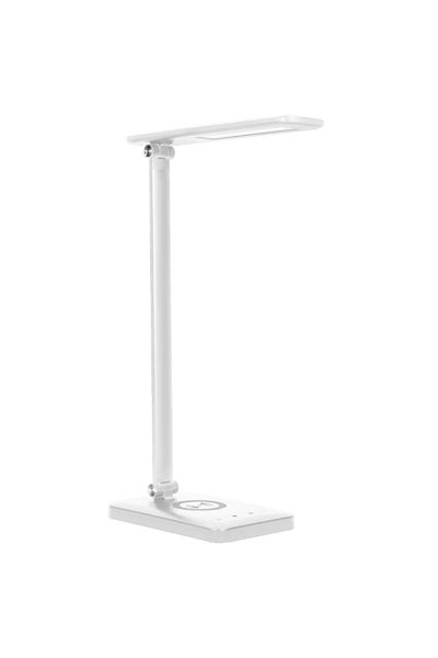 Virone Isiyo DL-5/W desk lamp, 7W, 390 lm, wireless charger, USB port, dimmer, 3000/4000/6000K