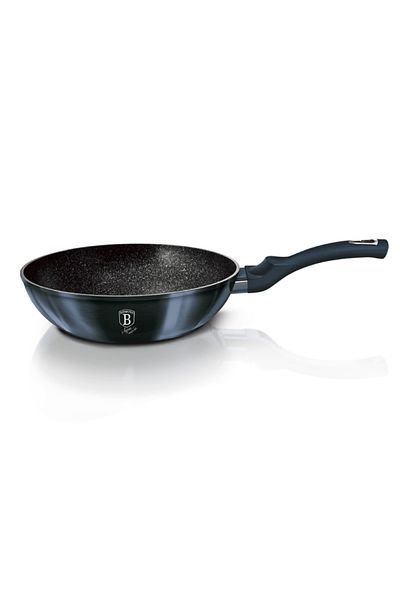 Berlinger Haus Wok cu suprafață de marmură 28 cm Metallic Line Aquamarine Edition