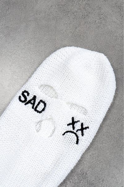 FG KONNİCHİWA SAD Black Heart And Gun Snow Mask