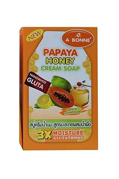 A bonne Papaya Honey Cream Soap 90grams