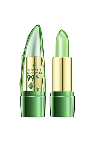 Linovit Σετ 2 χρωματιστών βάλσαμων χειλιών με αλόη βέρα, Linovit, θρεπτικά, ε...