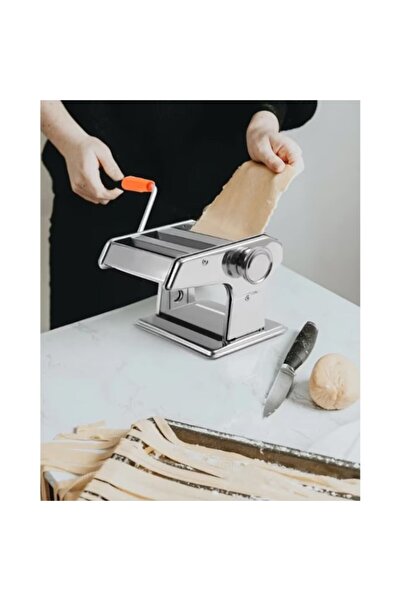 Rovitech Aparat de făcut paste și tăiței, 4 funcții de reglare, oțel inoxidabil, 19x17,5x13 cm