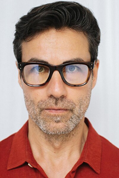 Bilge Karga نظارات حماية للضوء الأزرق للرجال من Belen Leopard