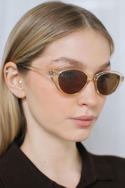 Bilge Karga Lars Nude Brown Sunglasses