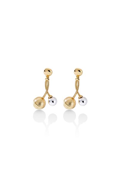Mesmera Double Ball Earrings