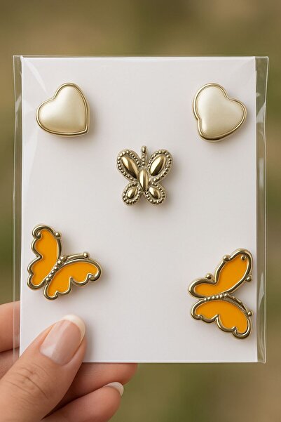 Crocs ÇANTA VE TERLİK SÜSÜ AKSEUAR GOLD İNCİ KALP KELEBEK EYFEL SİNCAP