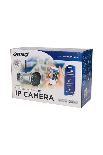 Orno Or-mt-fs-1805 Ip Video Surveillance Camera, Hd, Ip66, Night Lighting, Mobile Application