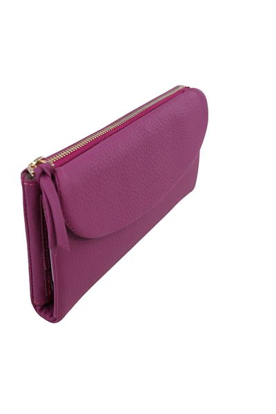 Meskanto Daisy Genuine Leather Women's Wallet with Phone Compartment