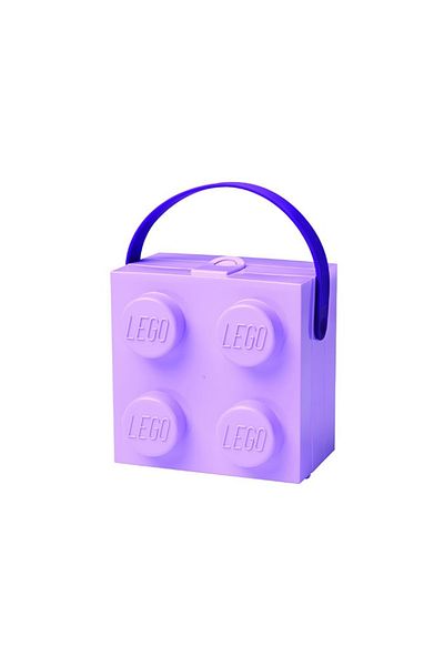 LEGO Sandwich box 2x2 lavender