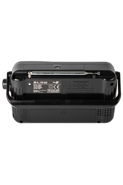 Blow Portable radio RA5, Blow, AM/FM, 3.5 mm headphone jack, Black