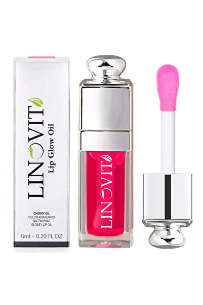 Linovit Λάδι χειλιών με έλαιο γλυκού κερασιού, 6ml, Χρώμα 007 Βατόμουρο