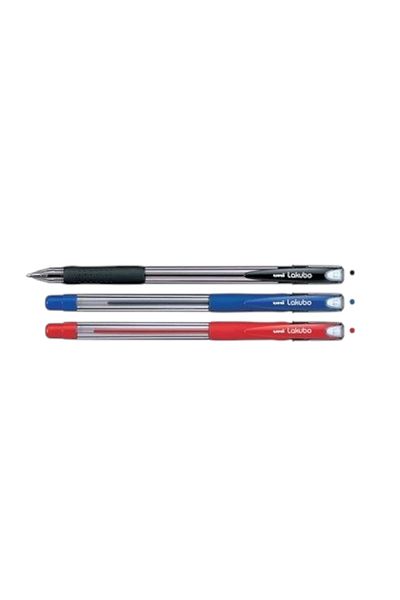 UNİ-BALL Uniball Lakubo Medium (1.0) Ballpen Blue-Red-Black (3 Pieces)