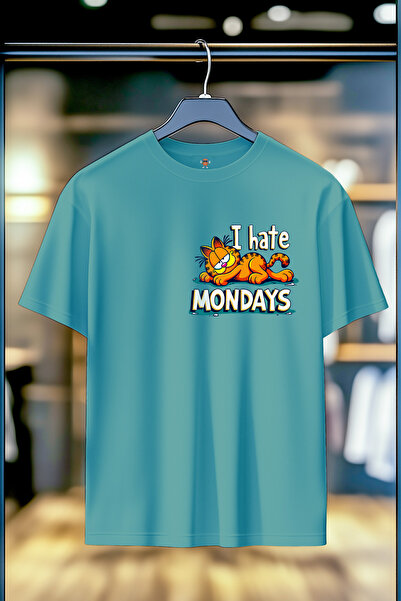 BookOrBook Το Garfield μισάει τη Δευτέρα 100% βαμβακερό μπλουζάκι υψηλής ποιό...