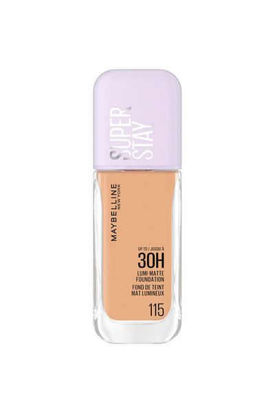 Maybelline New York Super Stay Lumi-Matte Foundation, 30hr Longwear formula 115