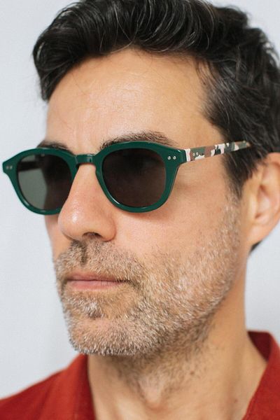 Bilge Karga Kleng Green Black Men's Sunglasses