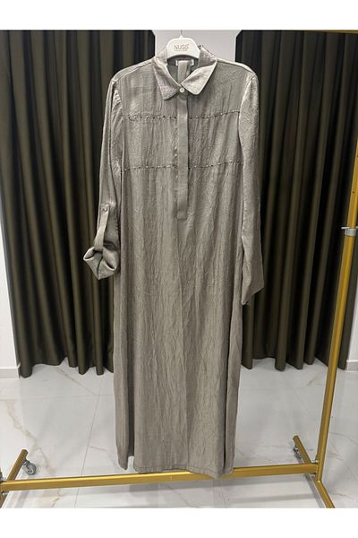 Nuss 2033 Top Staple Detailed Dress