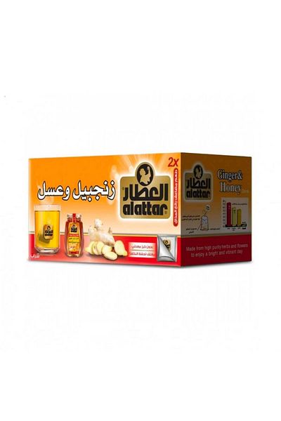 ماركة غير محددة Ginger and honey drink from Attar *20*30g