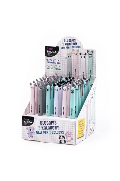 Kidea Retractable ballpoint pen, 2 colors, Kidea DAU2KAD, different models