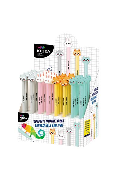 Kidea Retractable pen, animals, Kidea DAFEKAD DAFBKAD, different models