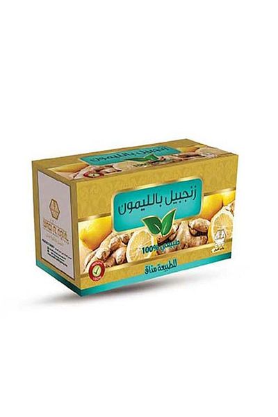 ماركة غير محددة Wadi Al-Nahl Lemon Ginger Drink *30*2g
