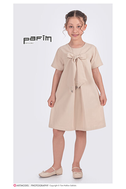 Pafim PAFİM KIZ ÇOCUK FİYONKLU ELBİSE 9-12 YAŞ