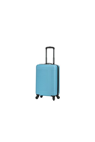 PROTOCOL Troler de cabină, 57x35x22 cm, bagaj de mână, ABS, 4 roți 360°, albastru