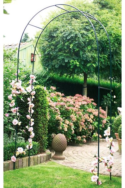 KINZO Arc de gradina pentru poarta trandafiri 240 x 140 cm
