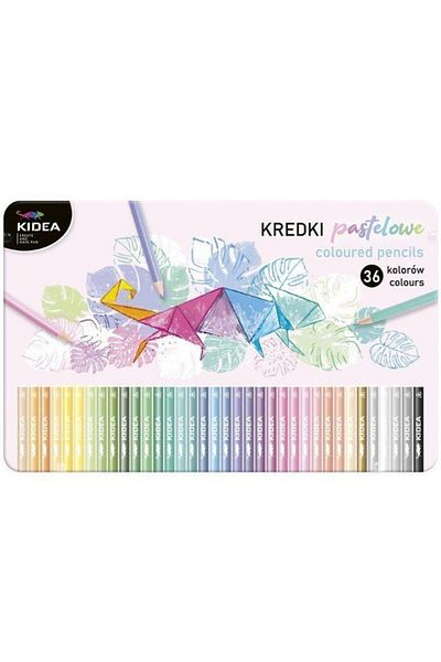Kidea Set of 36 beautiful pencils for children, Kidea, multi-colored