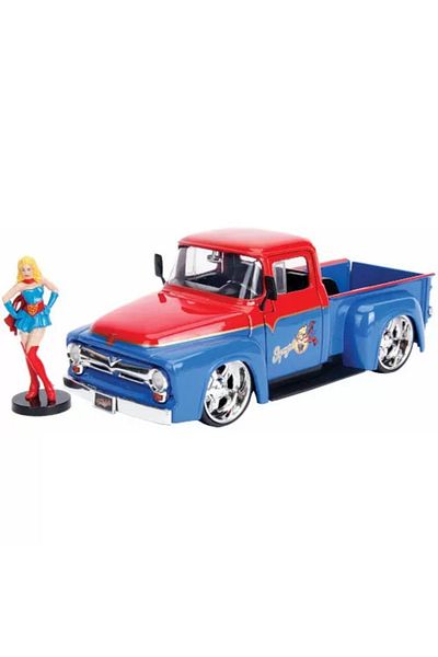 Jada Toys DC COMICS BOMBSHELLS 1956 FORD SUPER GIRL SCALE 1 TO 24
