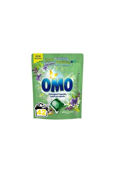 Omo Capsula detergent Omo Orhidee Menta, 42 capsule