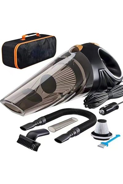zyteq Aspirator auto portabil ZYTEQ®️ , umed si uscat, filtru HEPA, 0.5L, 3500Pa, 90W, accesorii incluse
