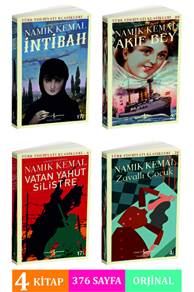 Buğday Kitap Namık Kemal İntibah-Akif Bey-Vatan Yahut Silistre-Zavallı Çocuk ...