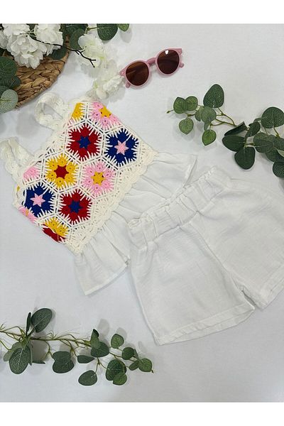 ChibuumKids GIRL'S SHORTS SET