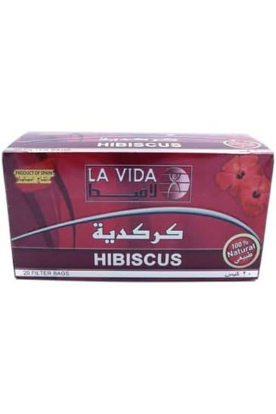 ماركة غير محددة Lavida Hibiscus Drink 18*50g