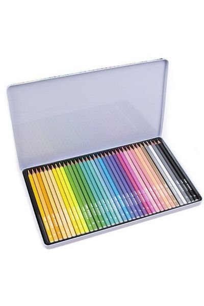 Kidea Set of 36 beautiful pencils for children, Kidea, multi-colored