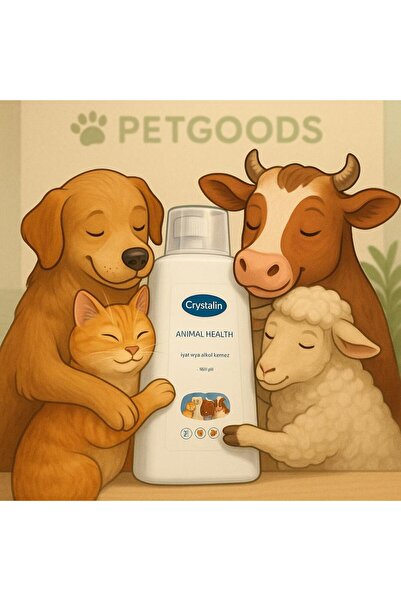 Crystalin Animal Health 1 Lt ( Yara Bakım Solüsyonu Ve Dezenfektan)