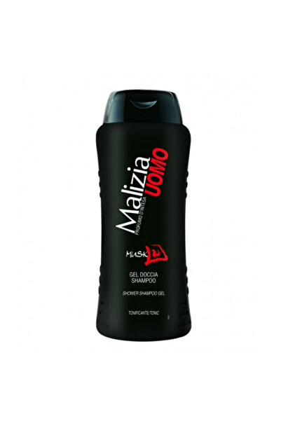 Malizia Gel de dus - sampon tonifiant Malizia uomo Musk Tonificante 250ml