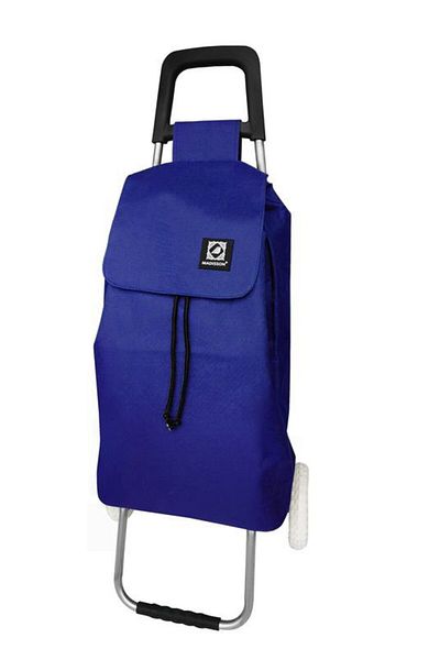 Madisson Shopping Trolley, Sw22025, 98 X 43 X 36 Cm, 55 L, 2 Wheels, Navy Blue