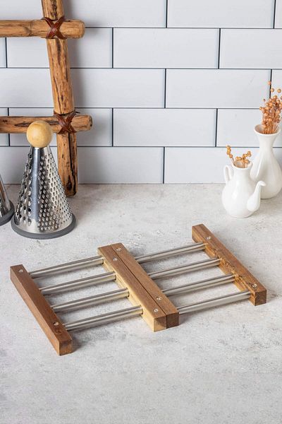 FH finehome Nilan Adjustable Acacia Trough