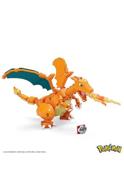 Pokemon MEGA CONSTRUX CHARIZARD DRACAUFEU GLURAK
