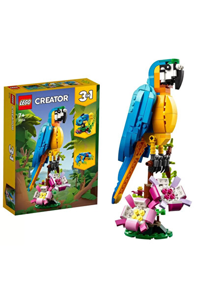 LEGO ®   Криейтър 3 в 1 - Екзотичен папагал 31136