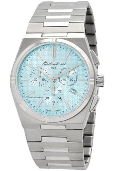 Mathey-Tissot Zoltan Chrono Chronograph Quartz Blue Dial Men's Watch