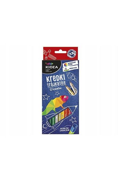 Kidea Set of 12 jumbo pearl colored pencils, Kidea, KTG12KA