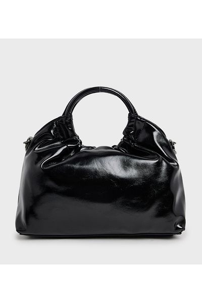 BCBG حقيبة يد سوداء صلبة