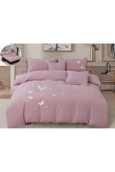 CHIRASO Set Lenjerie Elegant CHIRASO, 6 piese cu fluturi brodați