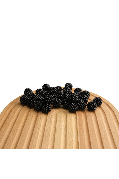 Prestij Boncuk 14 Mm Mărgele de Mure Negre 500 Gr