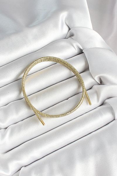Celira Magnetic Gold Color Spiral Women's Bracelet